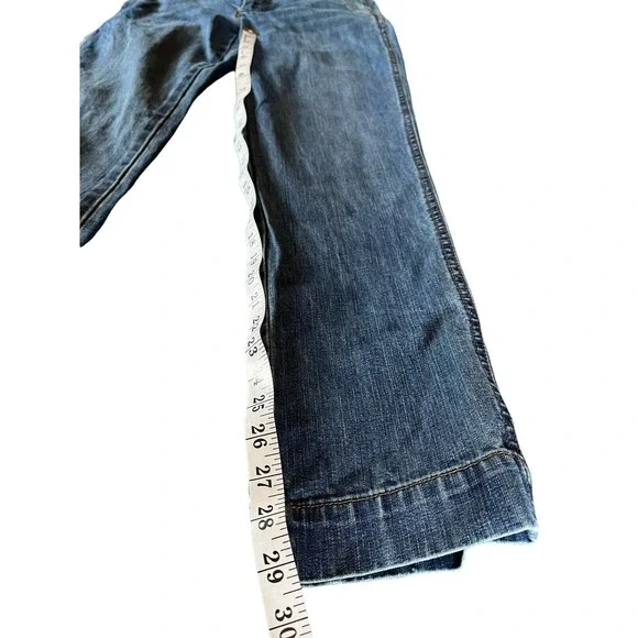 LRL Lauren Jeans Co Ralph Lauren Regular Wash Denim Straight Leg Jeans 4 Petite - Picture 5 of 7